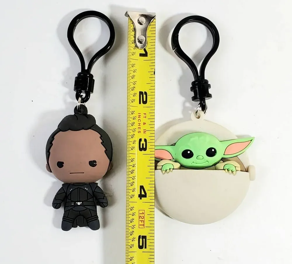 Star Wars 3-D Keychain Clips Toy Disney